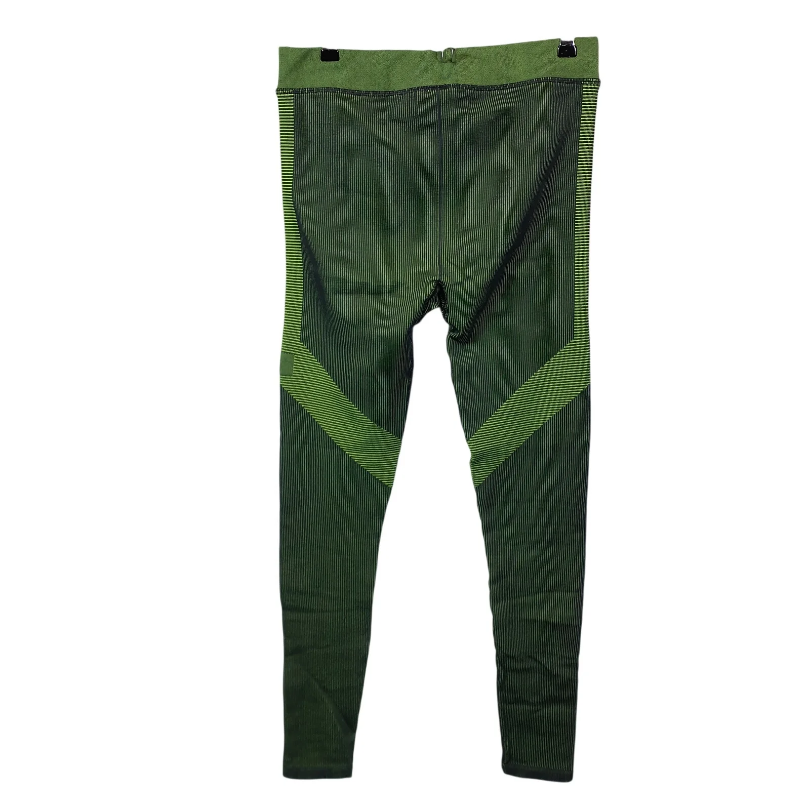 Alo Yoga Seamless Green Illusion Leggings Size M - Image 3
