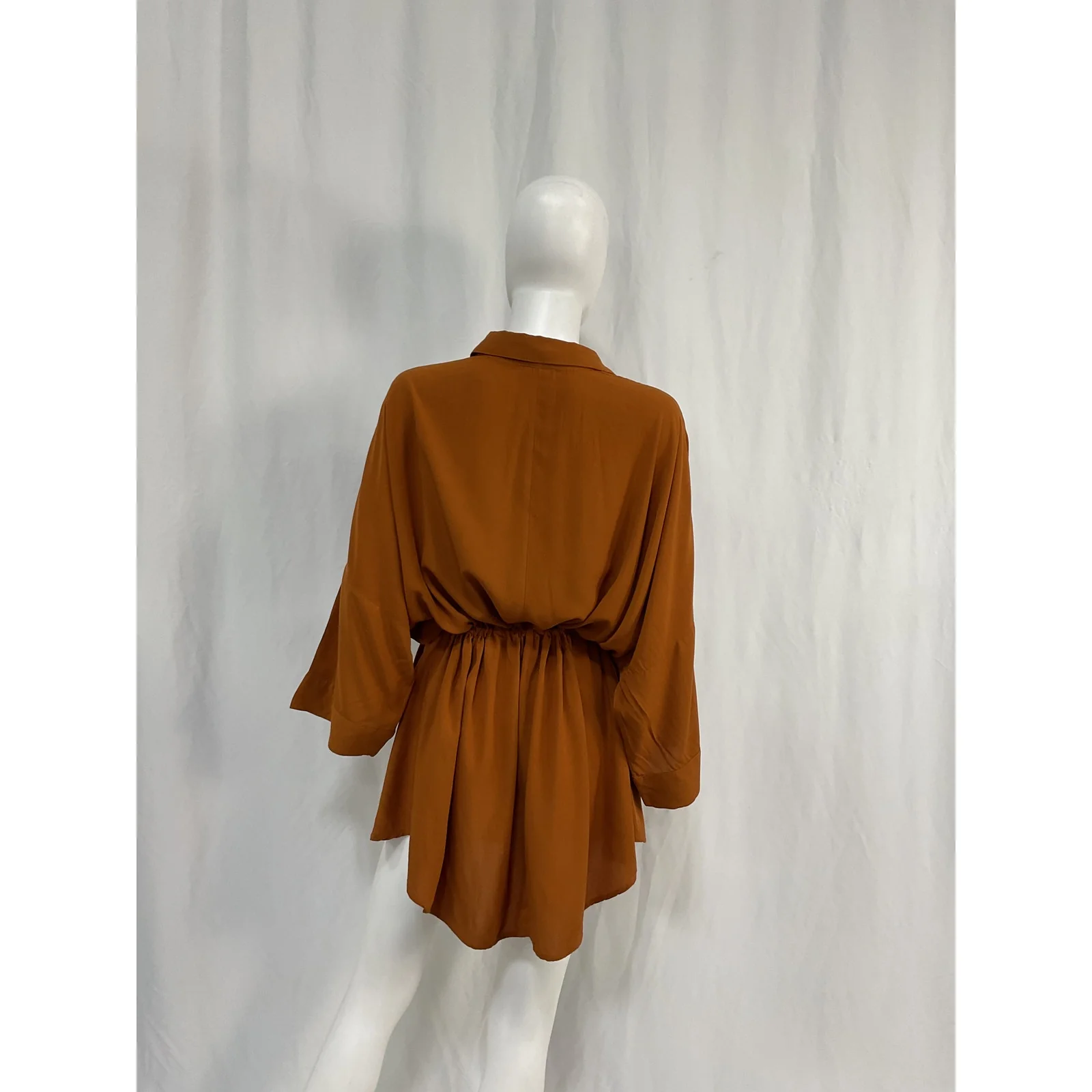 L*Space 'Pacifica' Brown Rayon Tunic Size M / L - Image 3